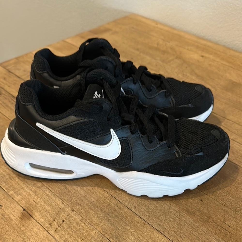 Nike Kids Black and White Athletic Sneakers